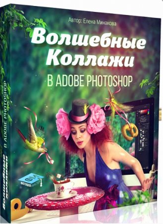 Обложка Волшебные коллажи в Adobe Photoshop + Бонусы (2016) Видеокурс