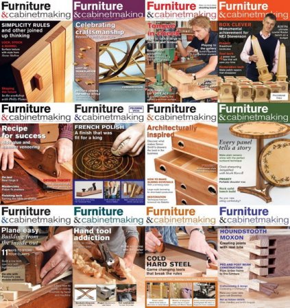 Обложка Furniture & Cabinetmaking - Full Year Issues Collection 2016 (PDF)