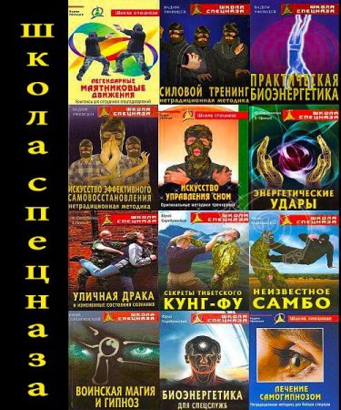 Обложка Школа спецназа. Сборник из 22 книг (2004-2016) PDF, FB2