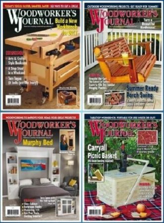 Обложка Woodworker’s Journal - Подшивка журнала за 2017 год (PDF)