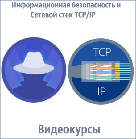 Обложка Информационная безопасность и Сетевой стек TCP/IP (2018) Видеокурсы