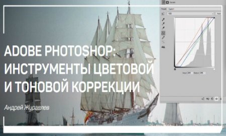 Обложка Adobe Photoshop: Инструменты цветовой и тоновой коррекции (2018) Мастер-класс