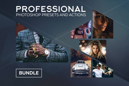 Обложка Pro Photoshop & Lightroom Photo Actions / Профессиональный набор панелей, экшенов, пресетов для Photoshop и Lightroom (2017) lrtemplate, atn, zxp, pdf