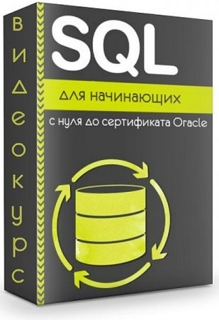 Обложка SQL для начинающих - С нуля до сертификата Oracle (Видеокурс)