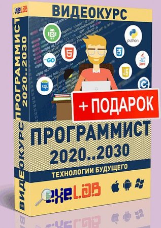 Обложка Видеокурс ПРОГРАММИСТ 2020..2030 + ПОДАРОК