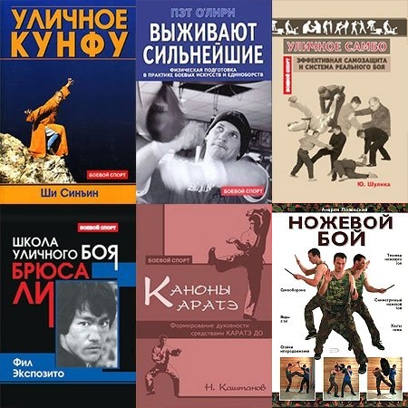 Обложка Боевой спорт в 20 книгах (PDF, DjVu, FB2)