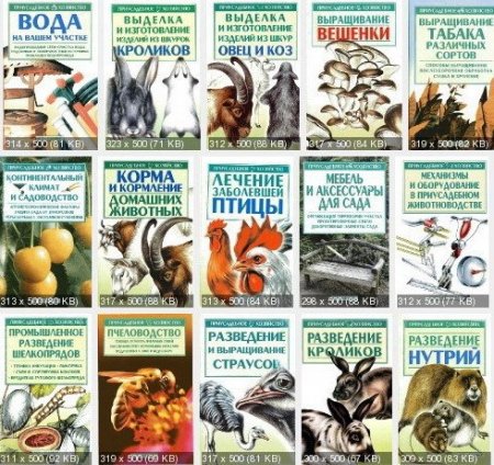 Обложка Приусадебное хозяйство в 69 книгах (2001-2010) PDF