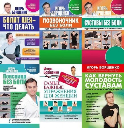 Обложка Игорь Борщенко - Как избавиться от боли в 19 книгах (2015-2017) PDF, FB2