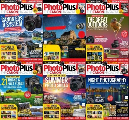 Обложка Подшивка журнала - PhotoPlus №173-185 (January-December 2021) PDF. Архив 2021