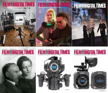 Обложка Подшивка журнала - Film and Digital Times (2021) PDF. Архив 2021