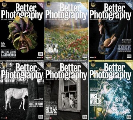 Обложка Подшивка журнала - Better Photography (January-December 2021) PDF. Архив 2021