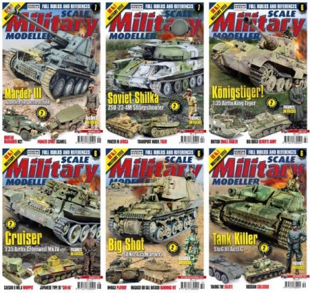 Обложка Подшивка журнала - Scale Military Modeller International (January-December 2021) PDF. Архив 2021