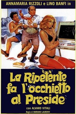 Обложка Второгодница заигрывает с директором / La ripetente fa l'occhietto al preside (1980) DVDRip